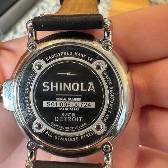 NWOT Shinola Runwell 41mm Mother of Pearl - Picture 8 of 9